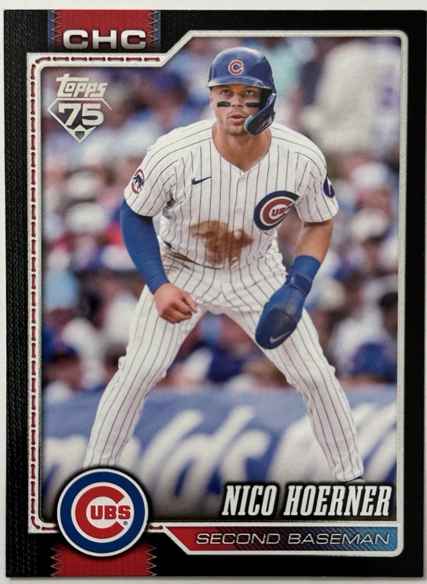Nico Hoerner [Black Border] #5