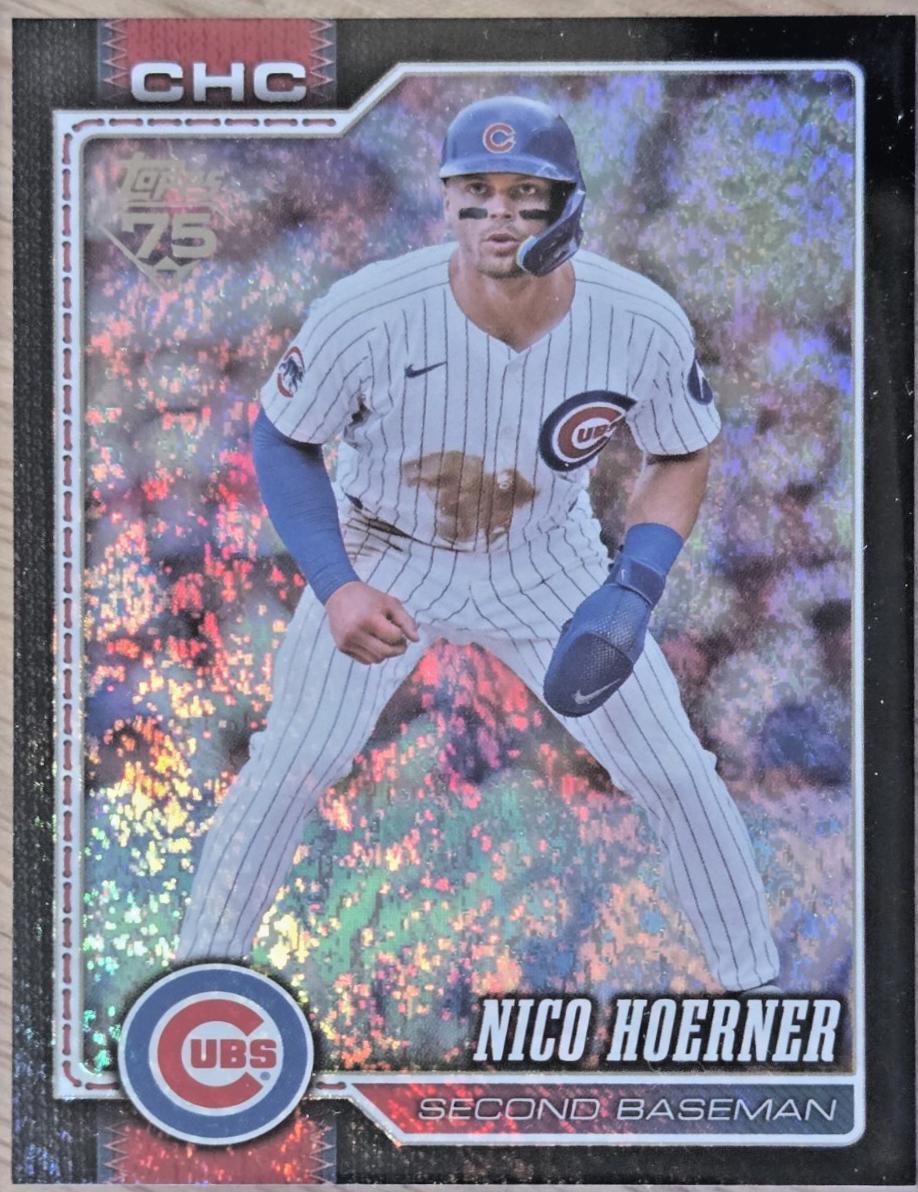 Nico Hoerner [Black Holo] #5