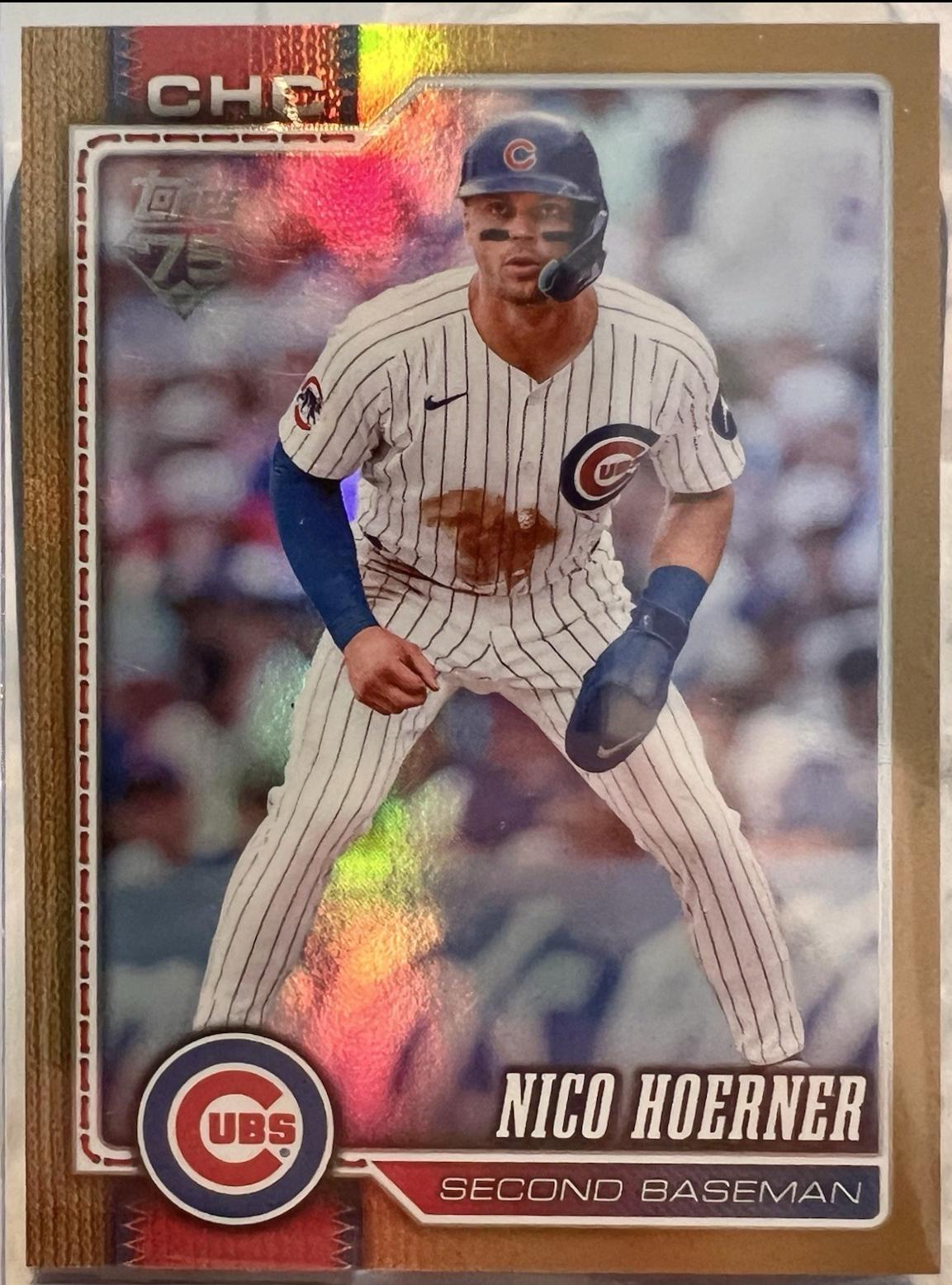 Nico Hoerner [Gold Sandglitter] #5