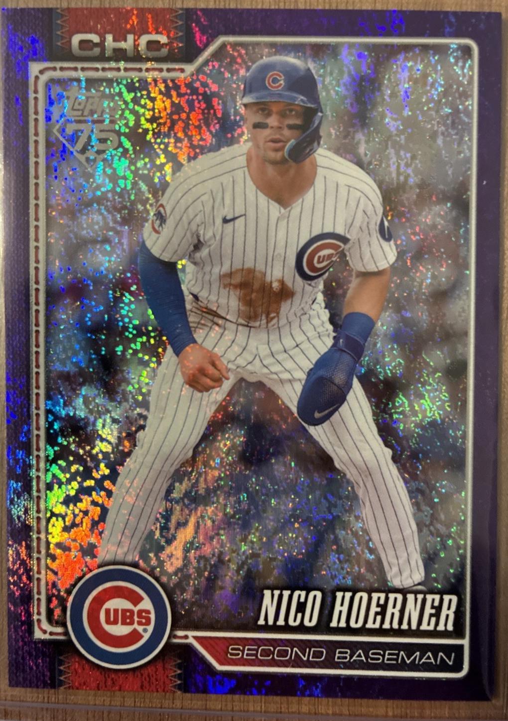 Nico Hoerner [Purple Holo] #5