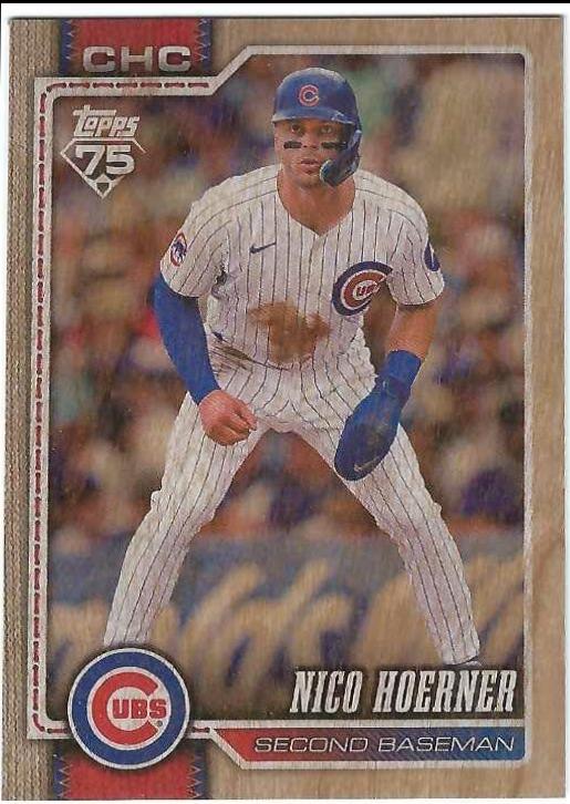 Nico Hoerner [Wood] #5