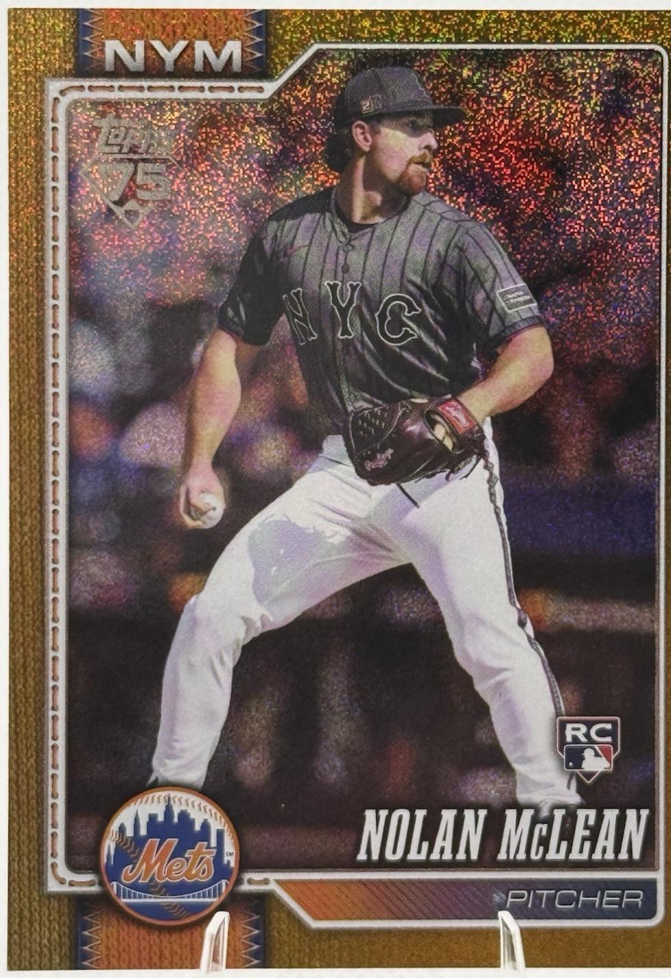 Nolan McLean [Gold Sandglitter] #214