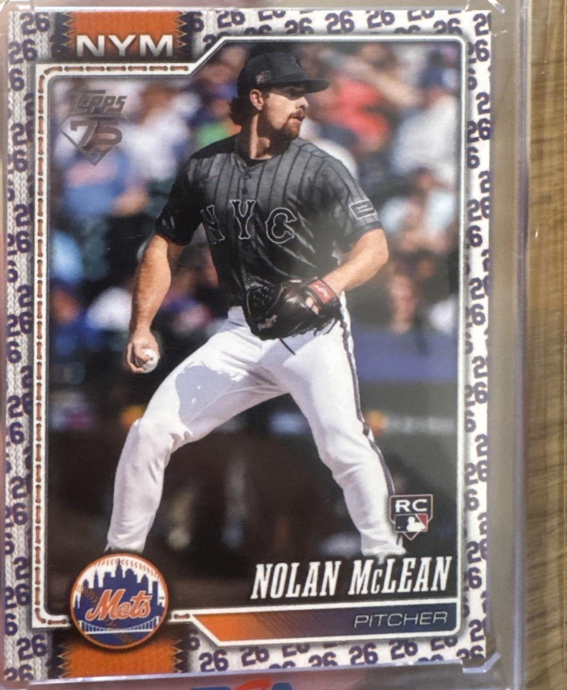 Nolan McLean [Player Number Variation] #214
