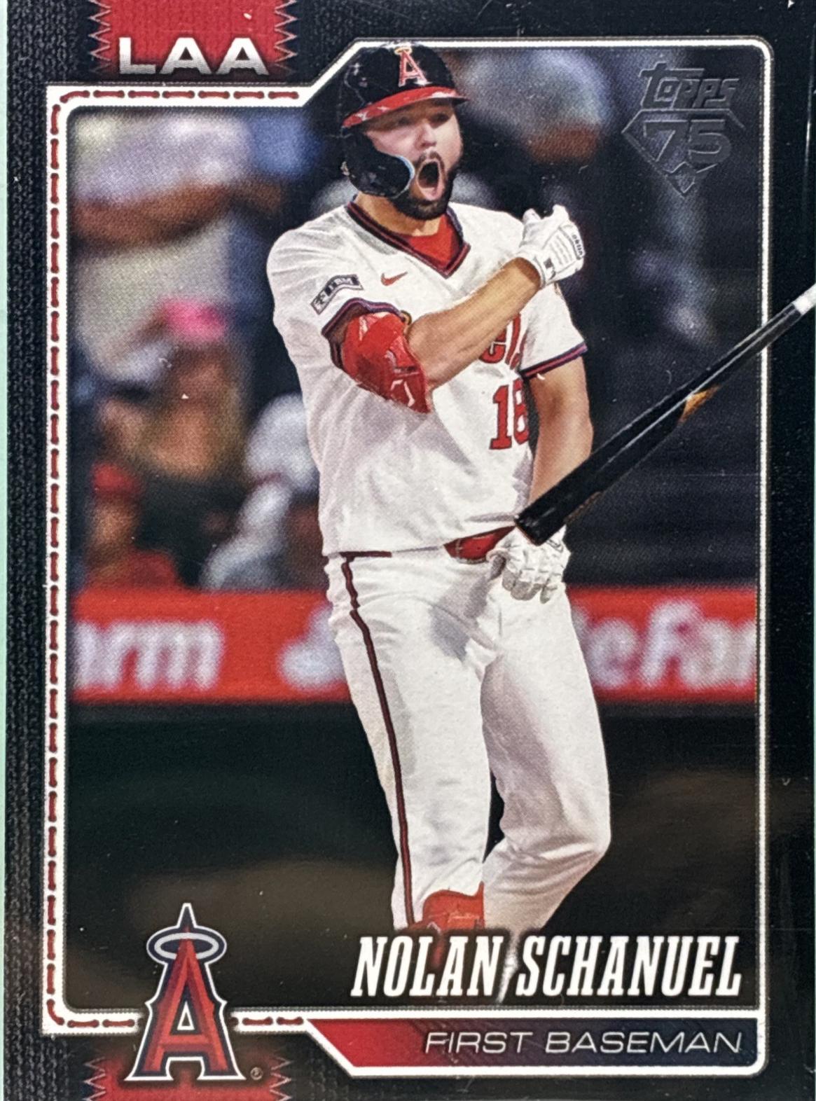 Nolan Schanuel [Black Border] #43