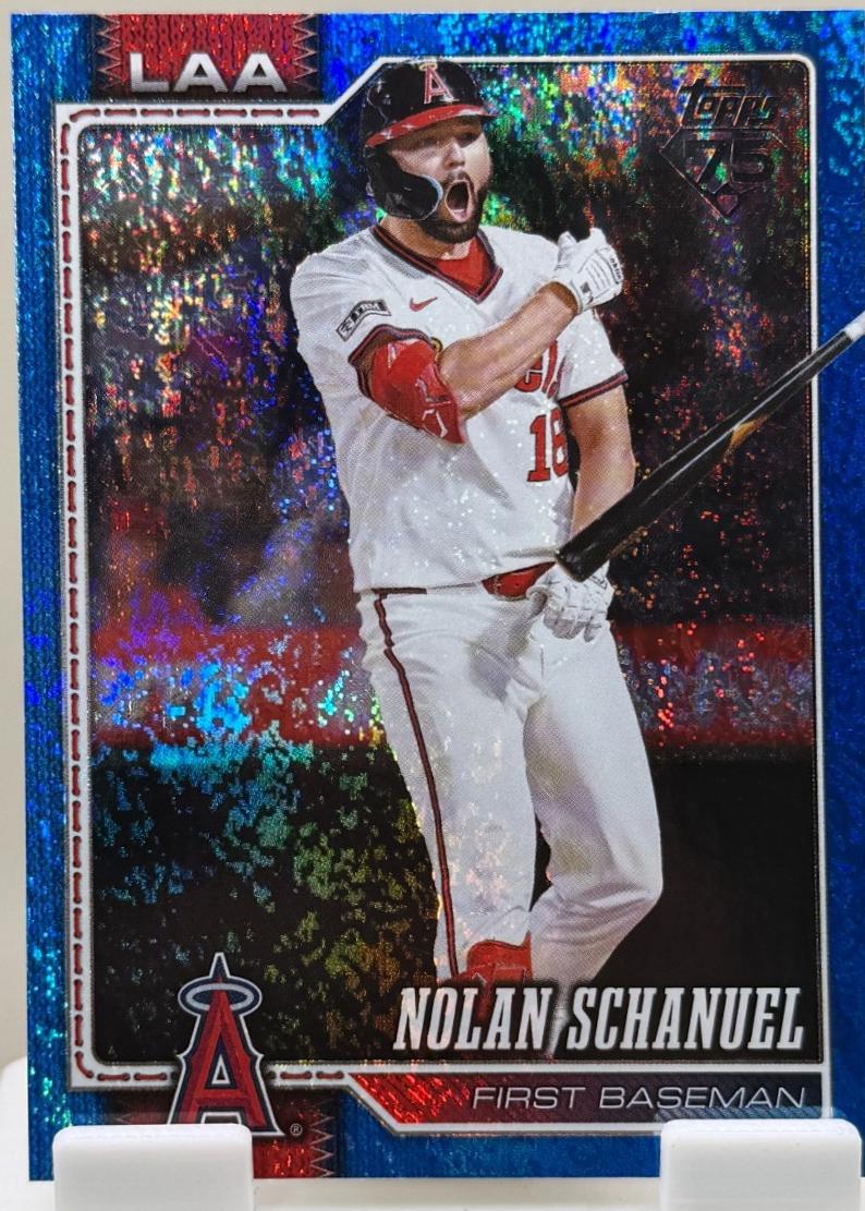 Nolan Schanuel [Blue Holo] #43