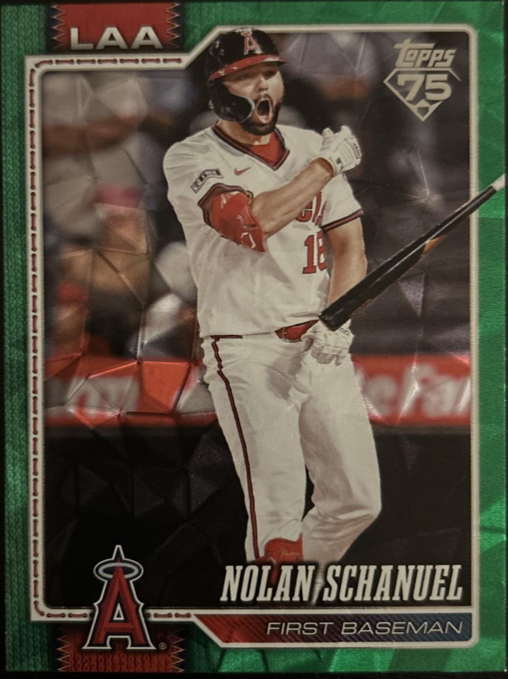 Nolan Schanuel [Green Diamante] #43
