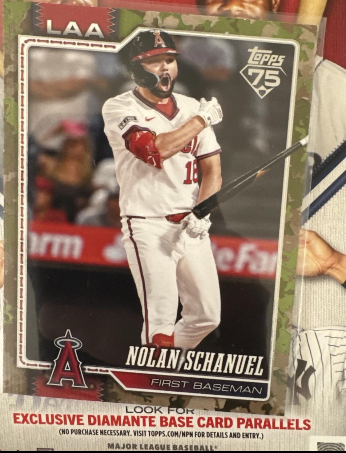Nolan Schanuel [Memorial Day Camo] #43