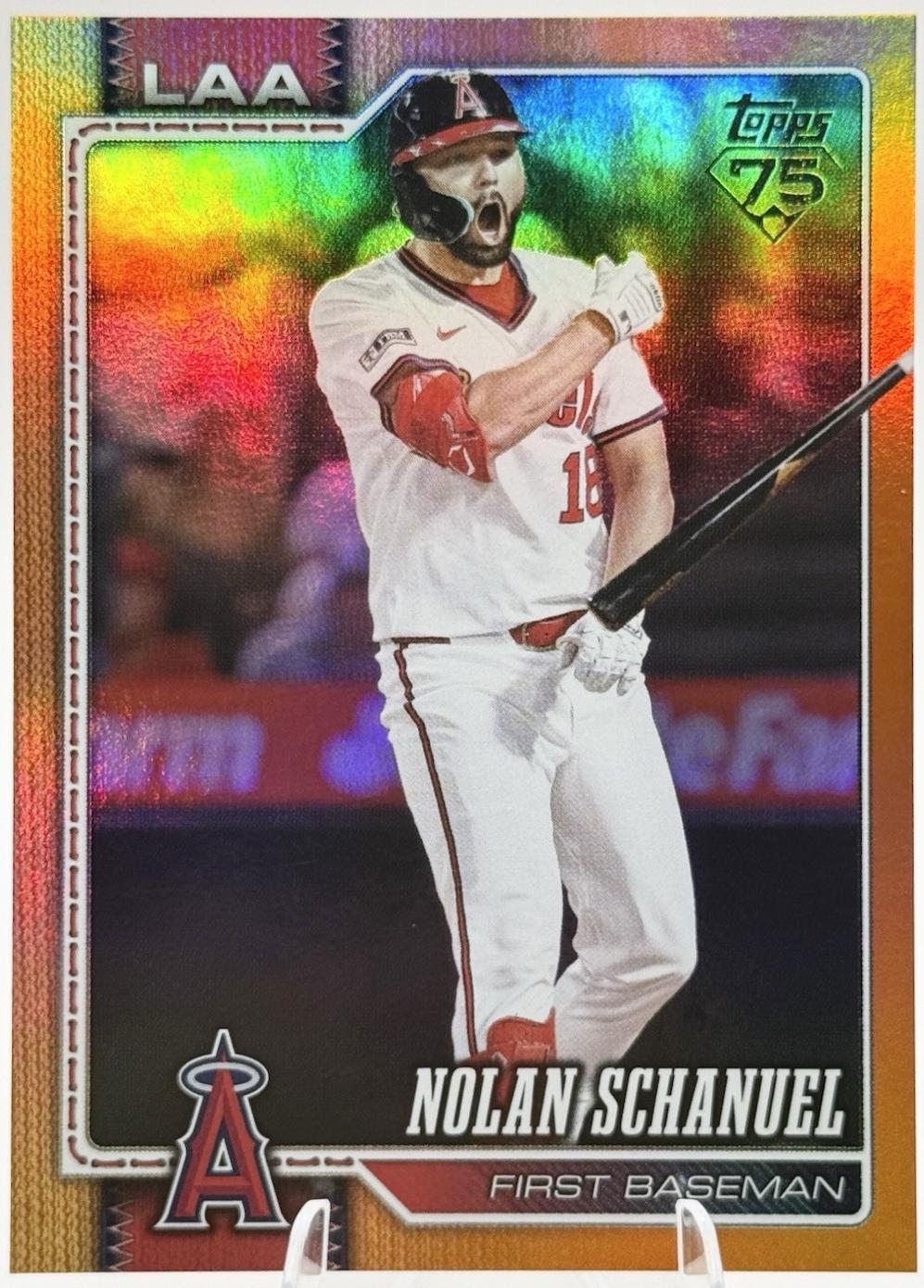 Nolan Schanuel [Orange Sandglitter] #43