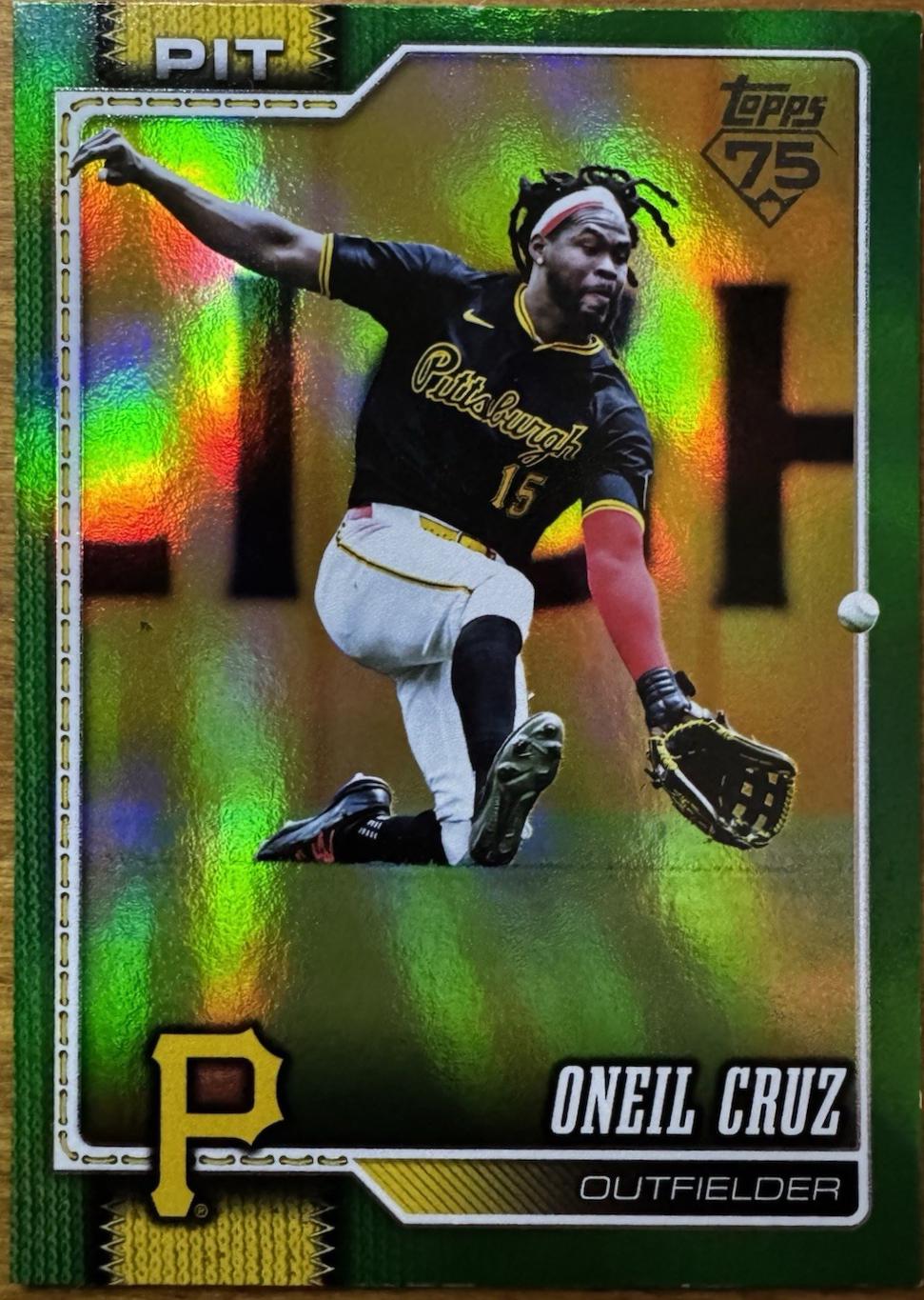 Oneil Cruz [Green Rainbow] #246