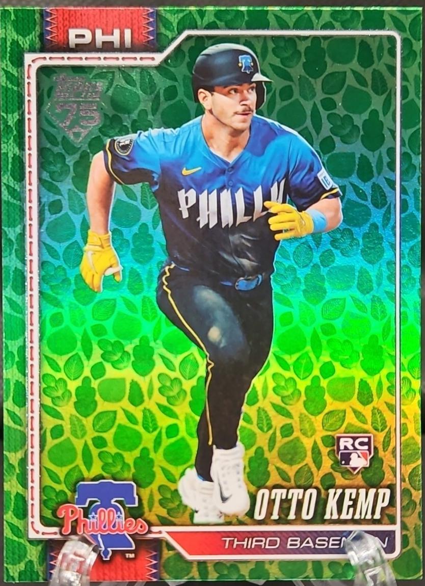 Otto Kemp [Topps Foil Pattern] #187