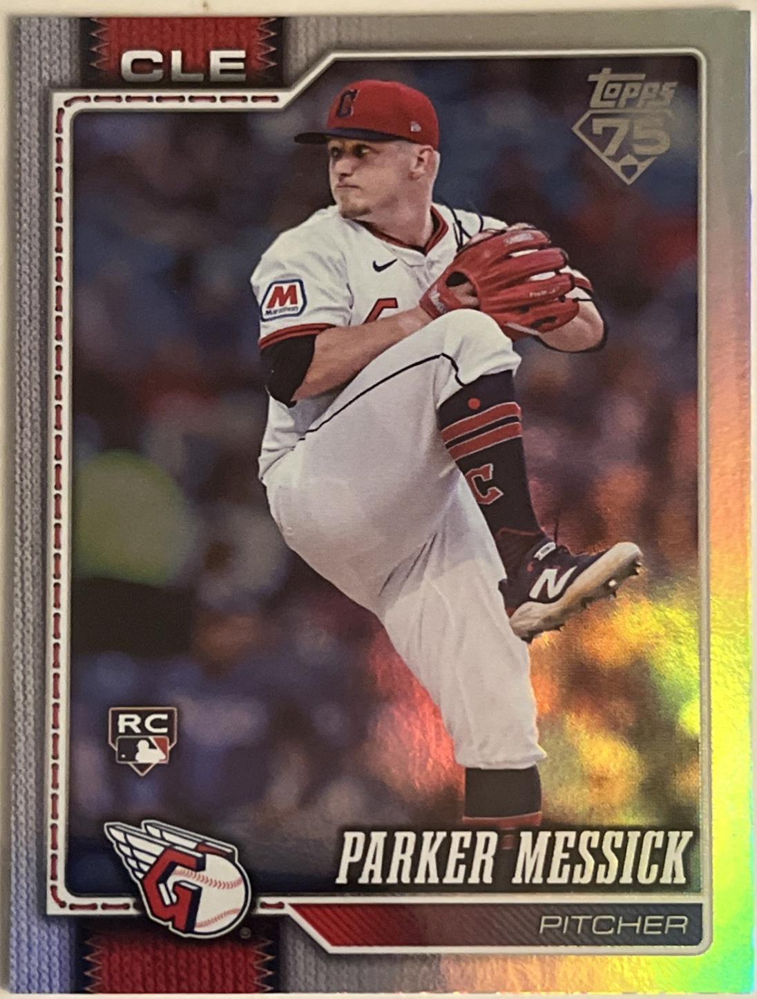 Parker Messick [Silver Crackleboard] #67