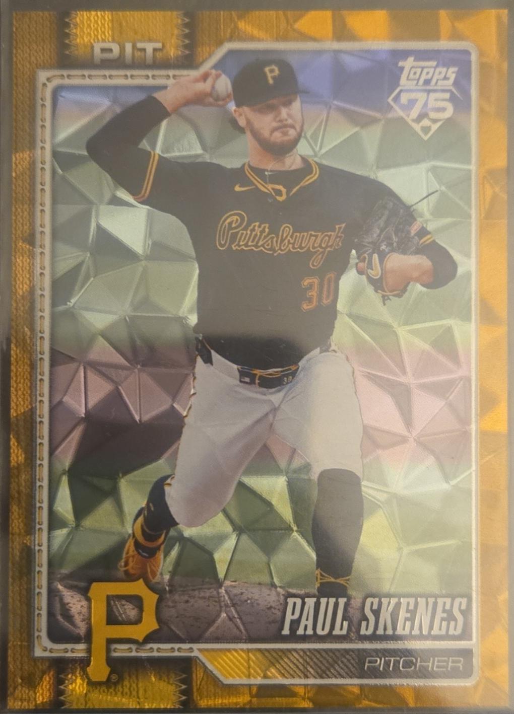 Paul Skenes [Gold Diamante] #100