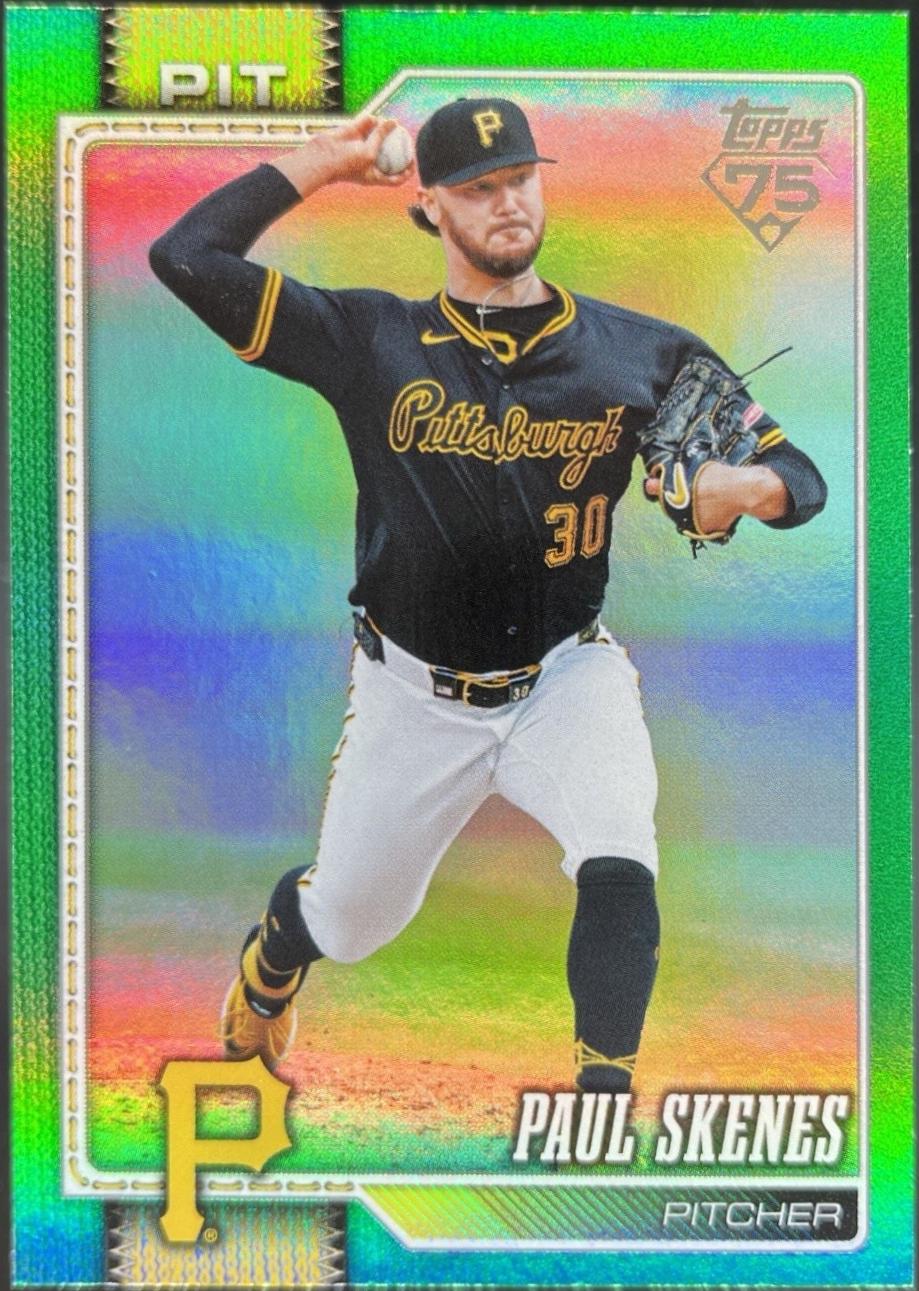 Paul Skenes [Green Holo] #100