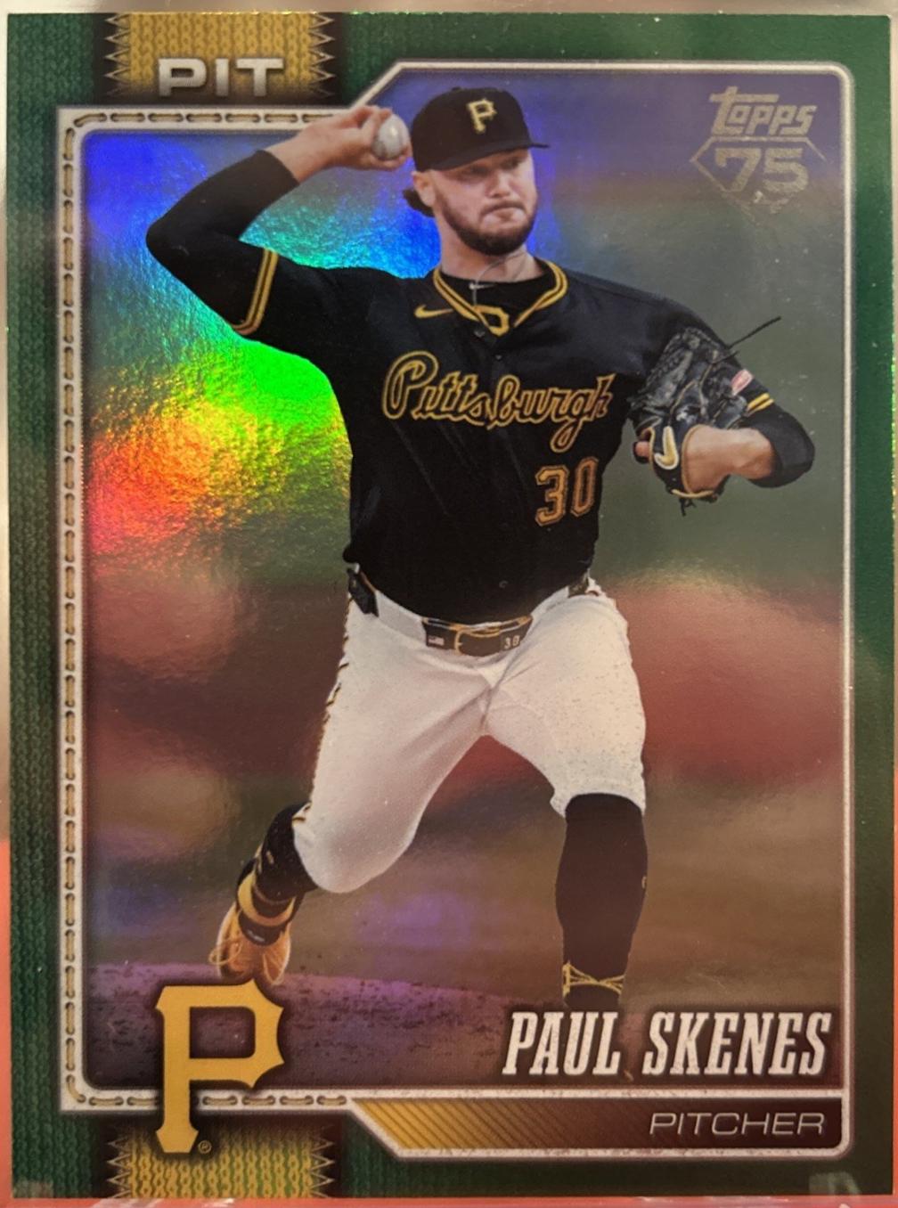 Paul Skenes [Green Rainbow] #100