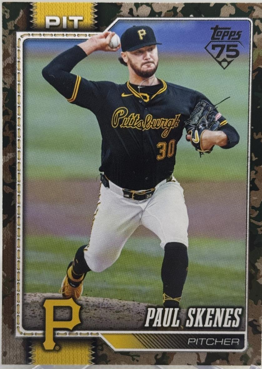 Paul Skenes [Memorial Day Camo] #100