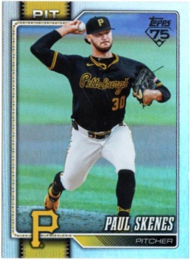 Paul Skenes [Silver Crackleboard] #100