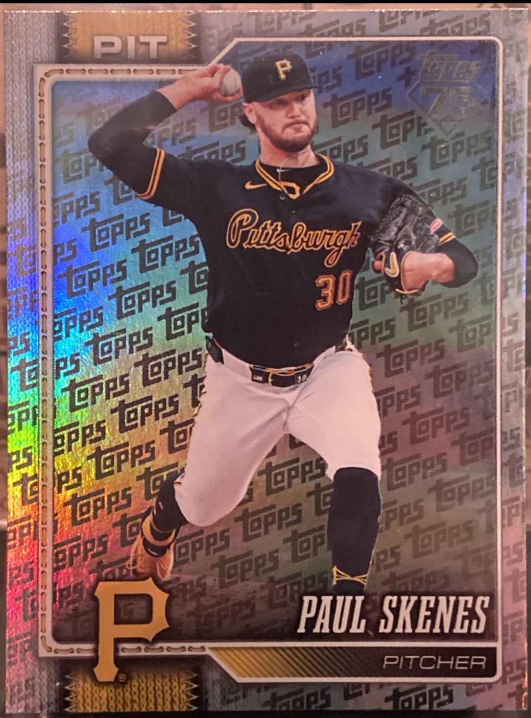 Paul Skenes [Topps Foil Pattern] #100