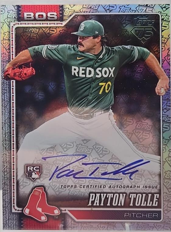 Payton Tolle [1952 Variation Autograph] #15