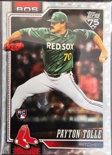 Payton Tolle [Silver Crackleboard Foil Board] #15