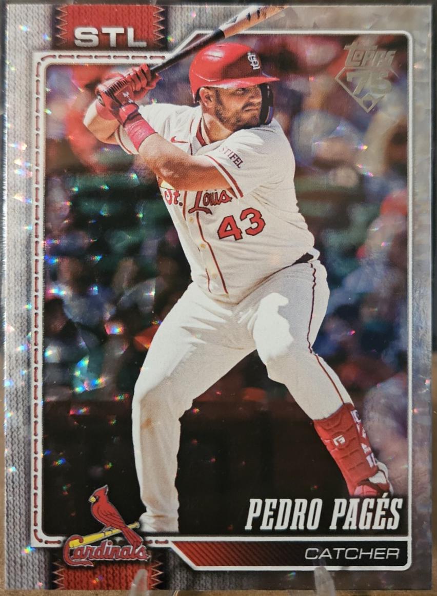 Pedro Pages [Silver Crackleboard] #280