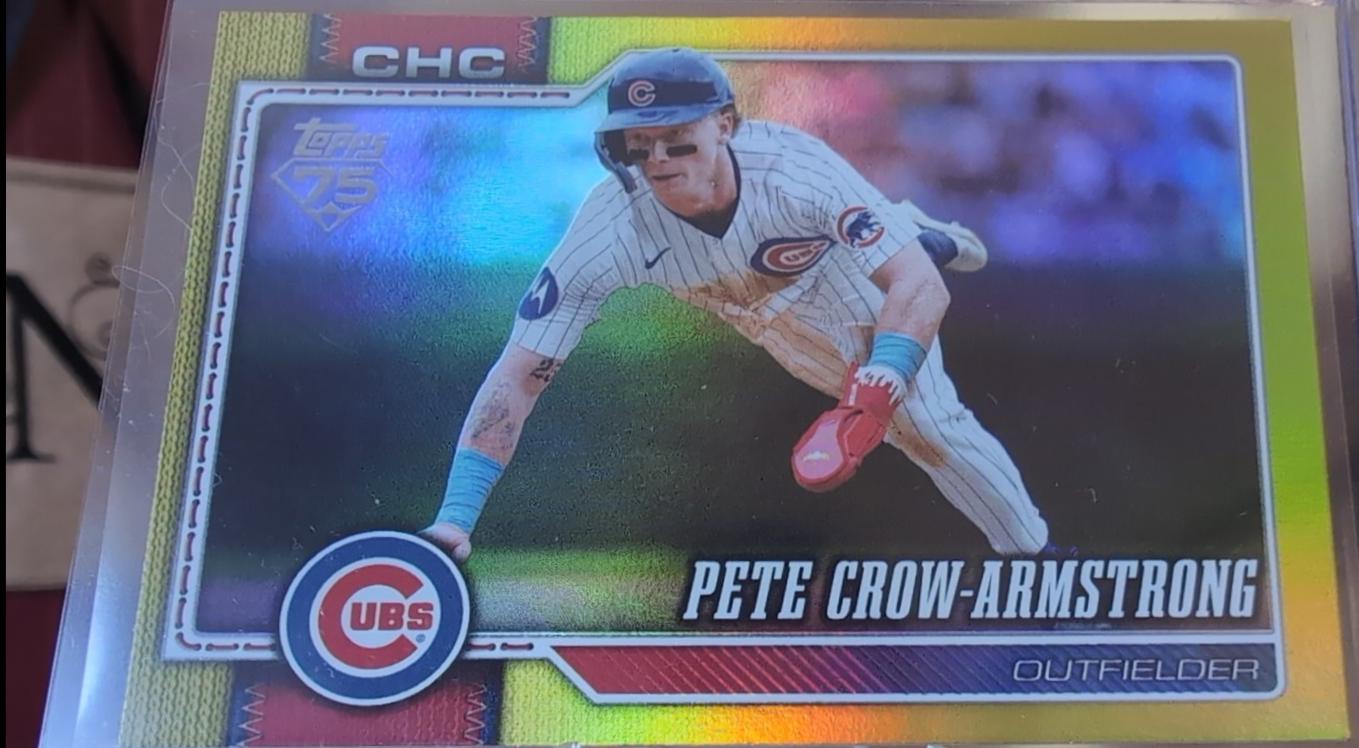 Pete Crow-Armstrong [Gold Holo] #196