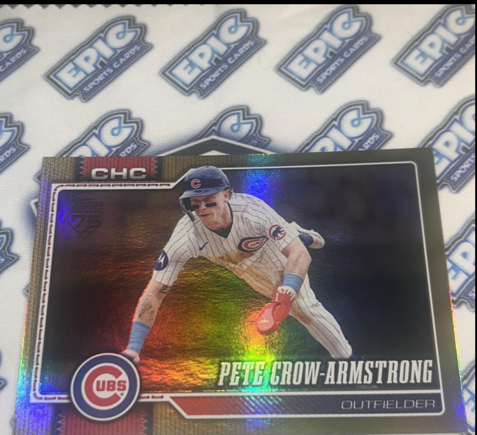 Pete Crow-Armstrong [Gold Rainbow] #196