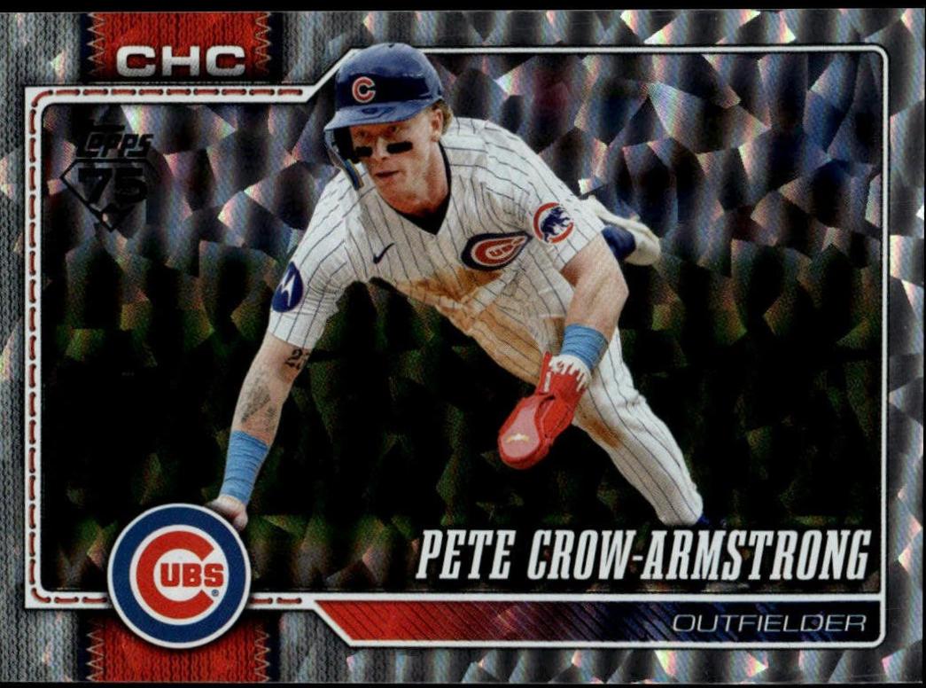 Pete Crow-Armstrong [Silver Crackleboard] #196