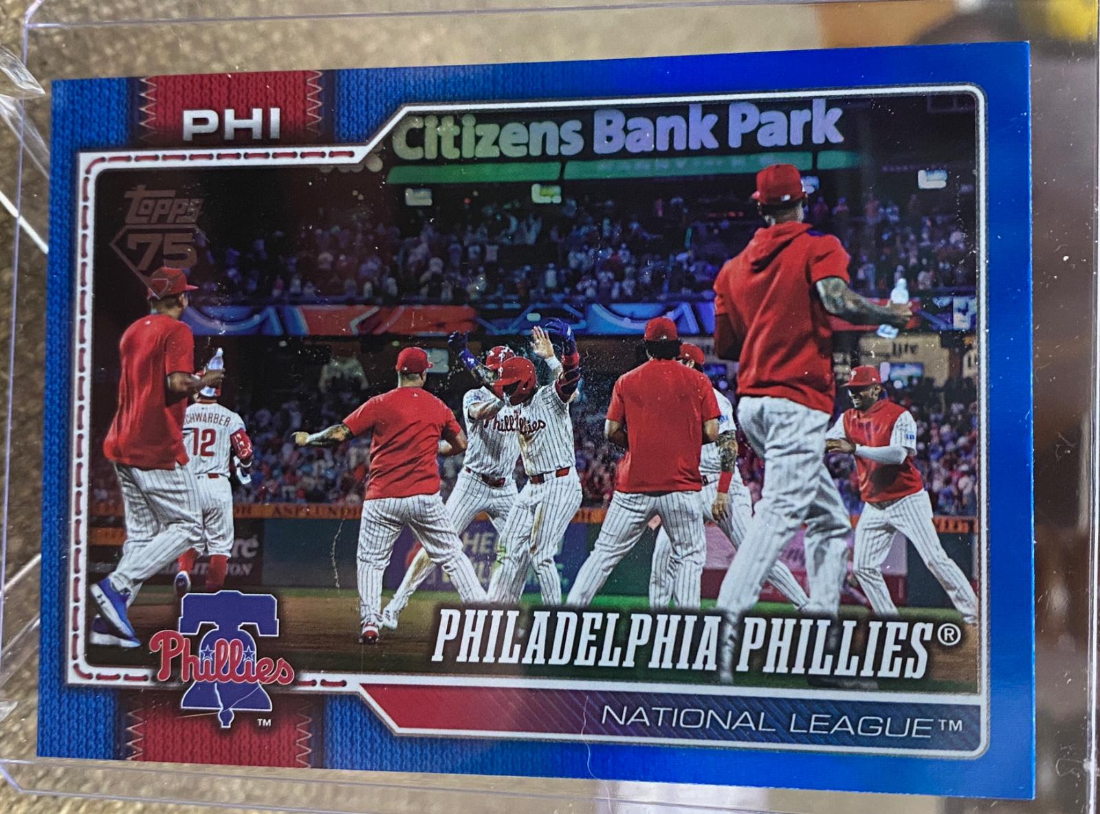 Philadelphia Phillies [Blue Rainbow] #295