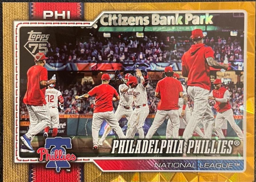 Philadelphia Phillies [Gold Diamante] #295