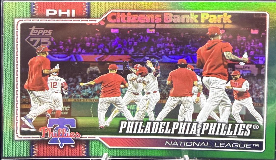 Philadelphia Phillies [Green Rainbow] #295