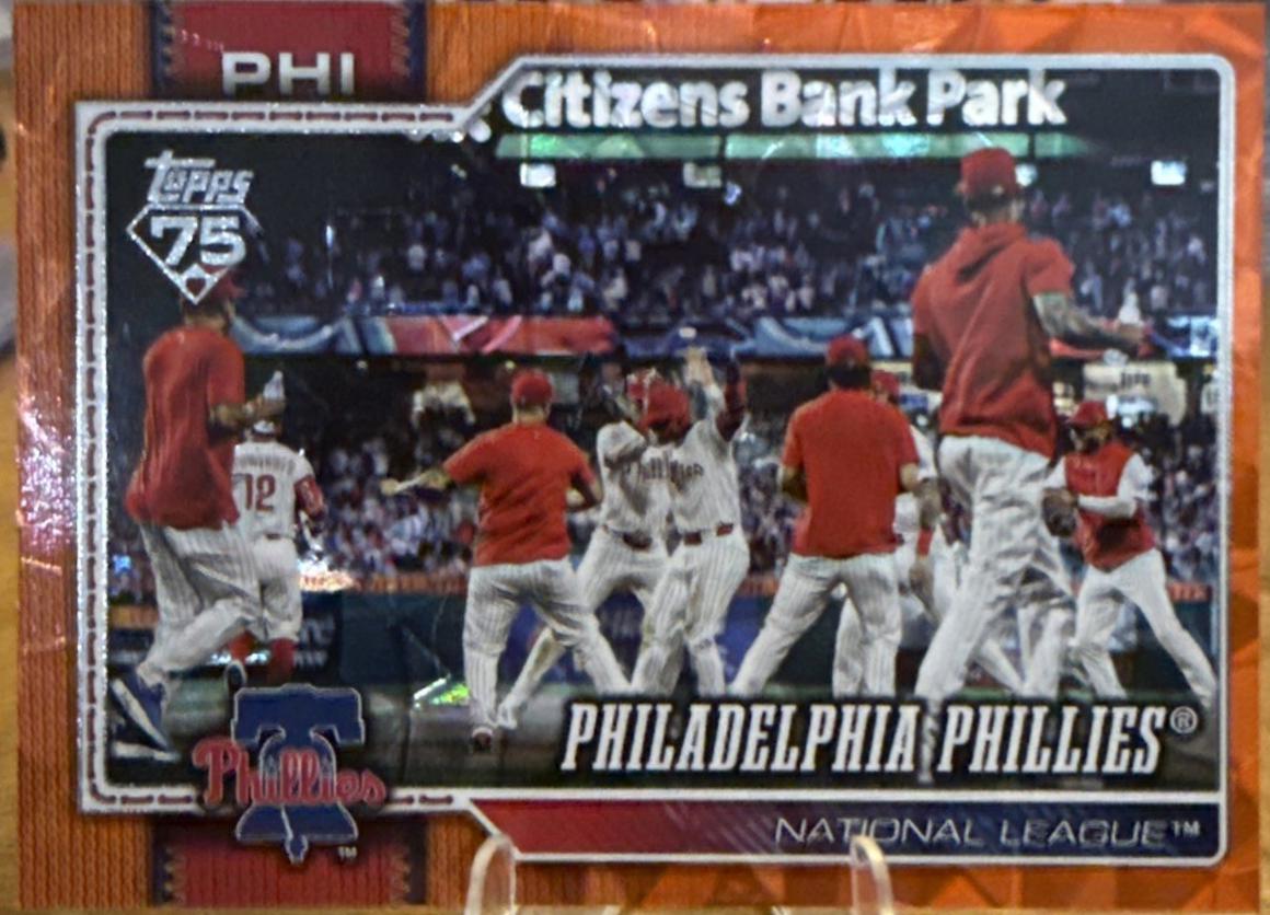 Philadelphia Phillies [Orange Diamante] #295