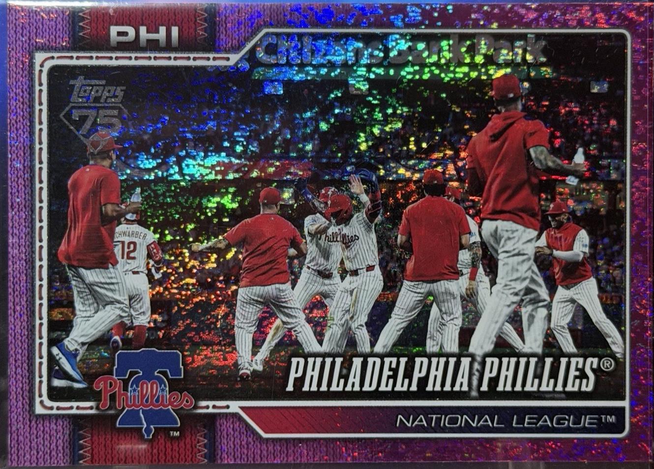 Philadelphia Phillies [Pink Holo] #295