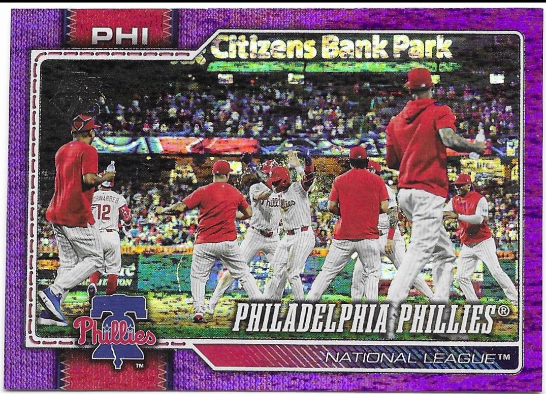Philadelphia Phillies [Purple Holo] #295