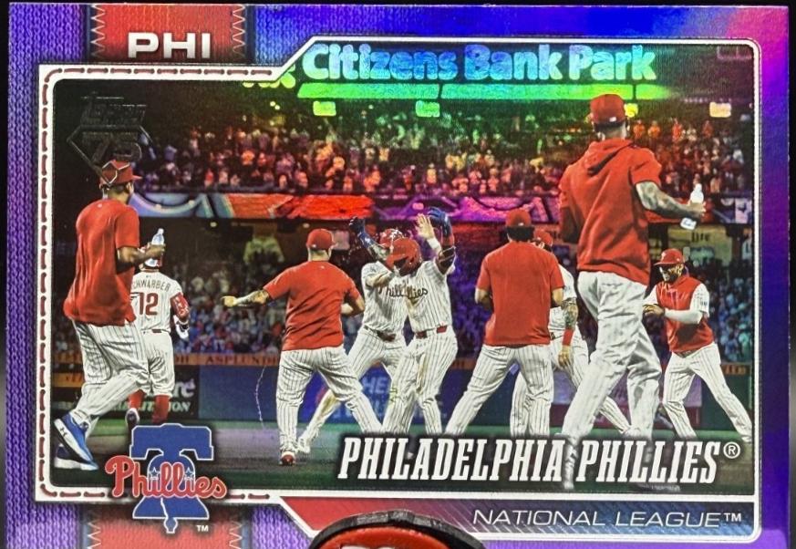 Philadelphia Phillies [Purple Rainbow] #295
