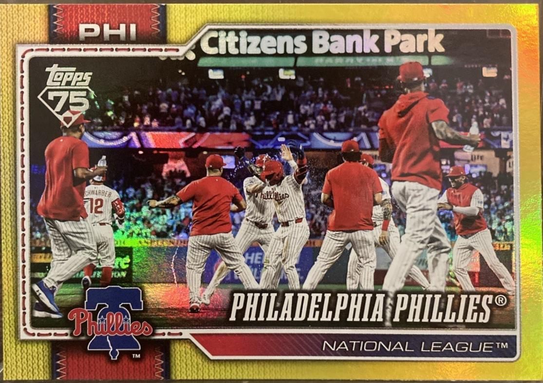 Philadelphia Phillies [Yellow Rainbow] #295