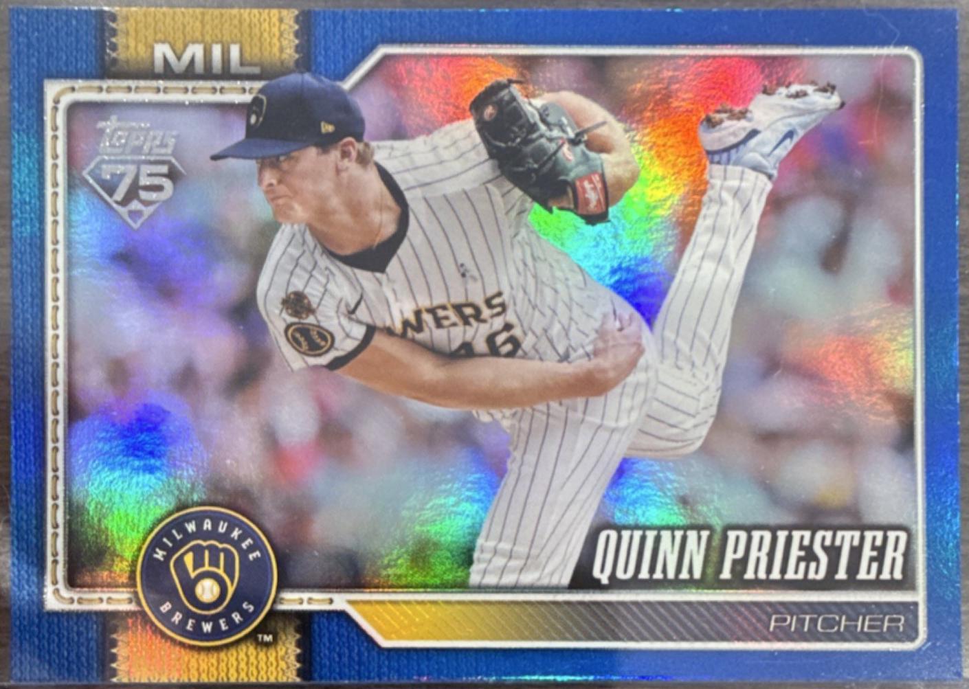 Quinn Priester [Blue Rainbow] #186