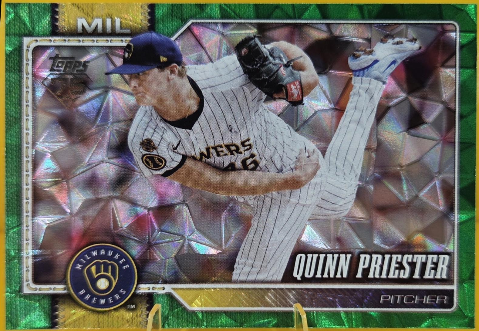 Quinn Priester [Gold Diamante] #186