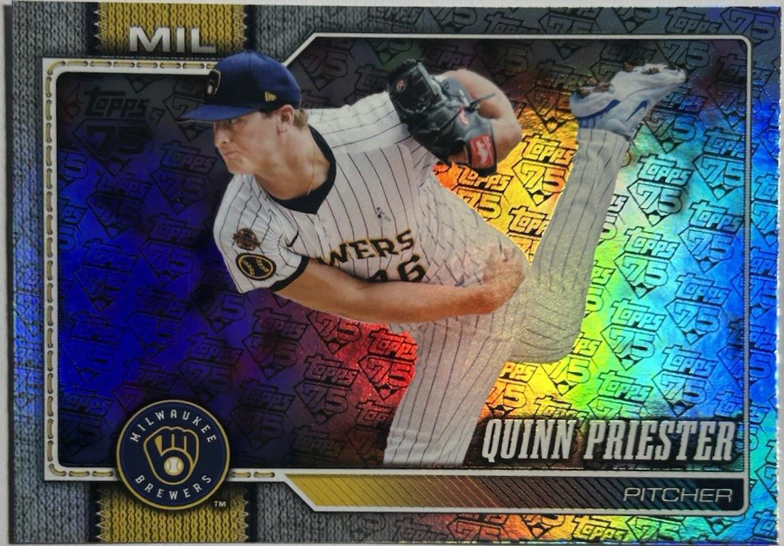 Quinn Priester [Topps Foil Pattern] #186