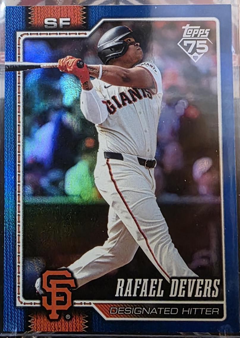 Rafael Devers [Blue Rainbow] #219