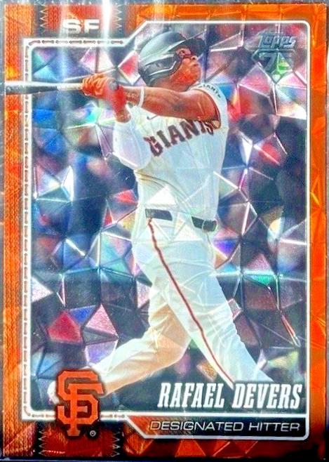 Rafael Devers [Orange Sandglitter] #219