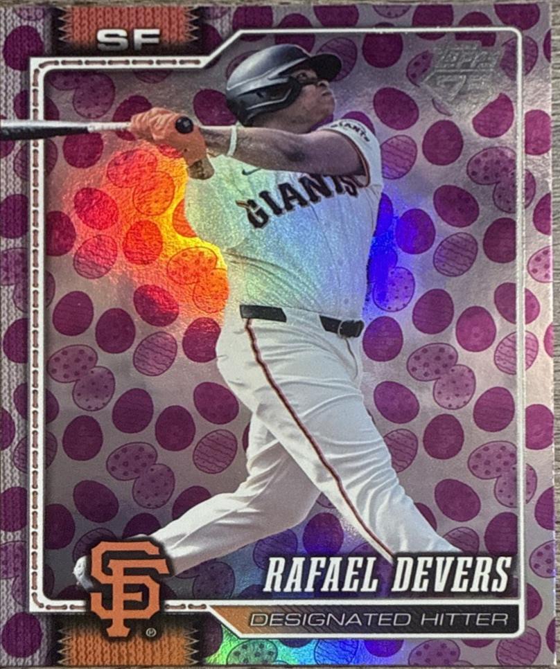 Rafael Devers [Purple Rainbow] #219