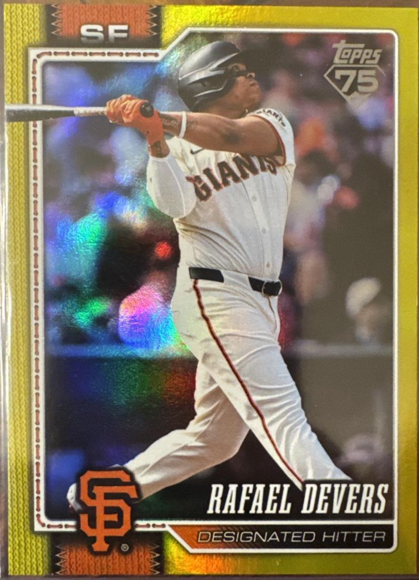 Rafael Devers [Yellow Holo] #219