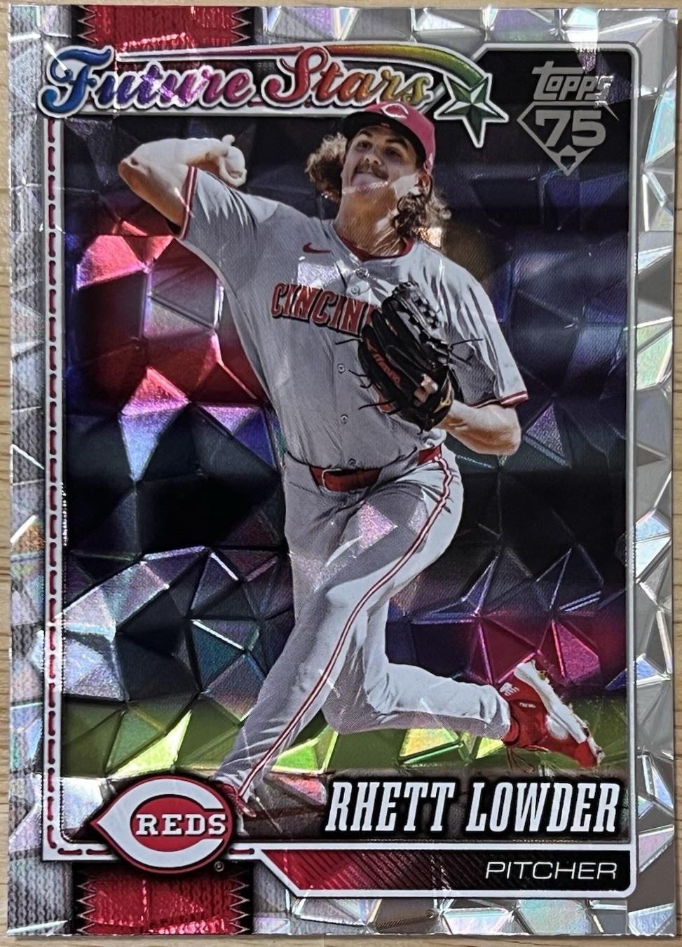 Rhett Lowder [Silver Crackleboard] #60