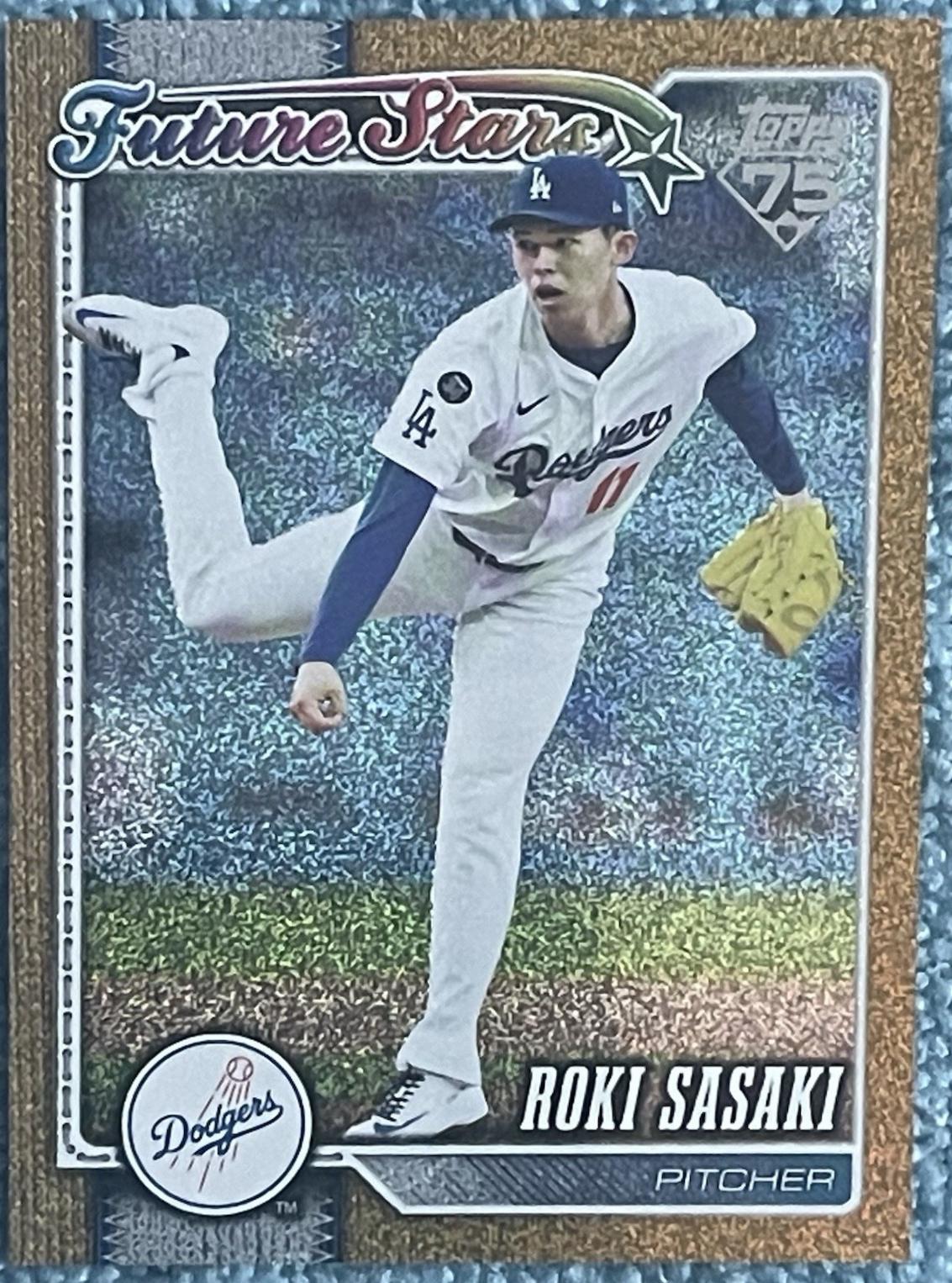 Roki Sasaki [Gold Sandglitter] #66