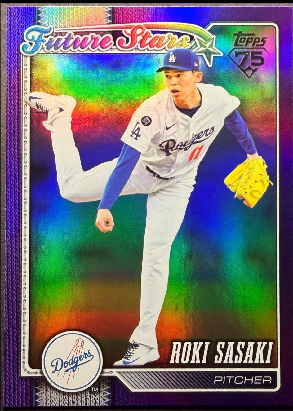 Roki Sasaki [Purple Rainbow] #66