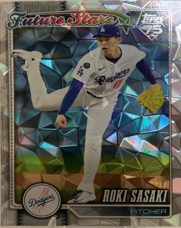 Roki Sasaki [Topps Foil Pattern] #66