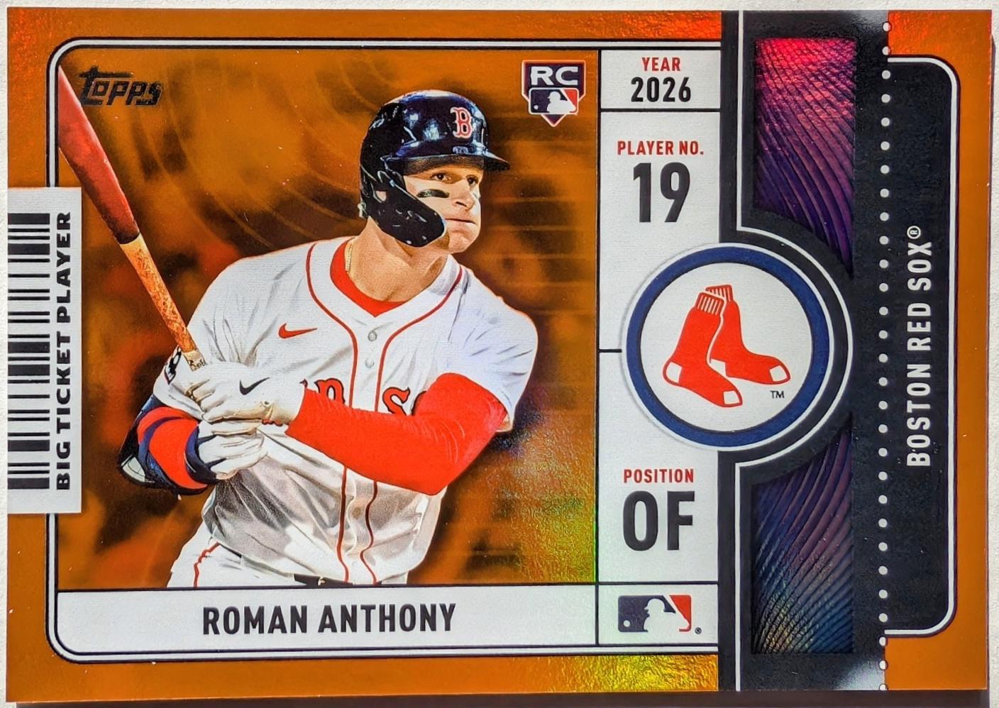 Roman Anthony [Orange Sandglitter] #189