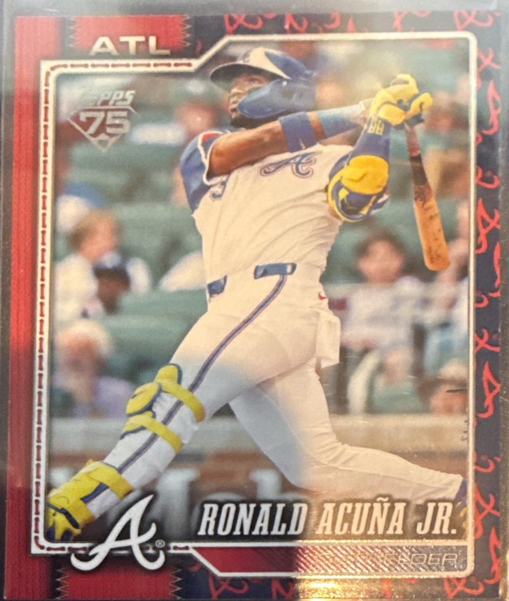 Ronald Acuna Jr. [Black Border] #50