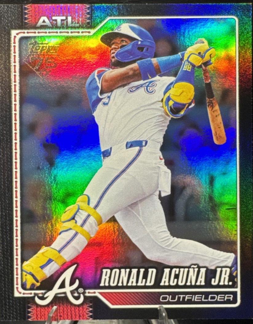 Ronald Acuna Jr. [Black Rainbow] #50