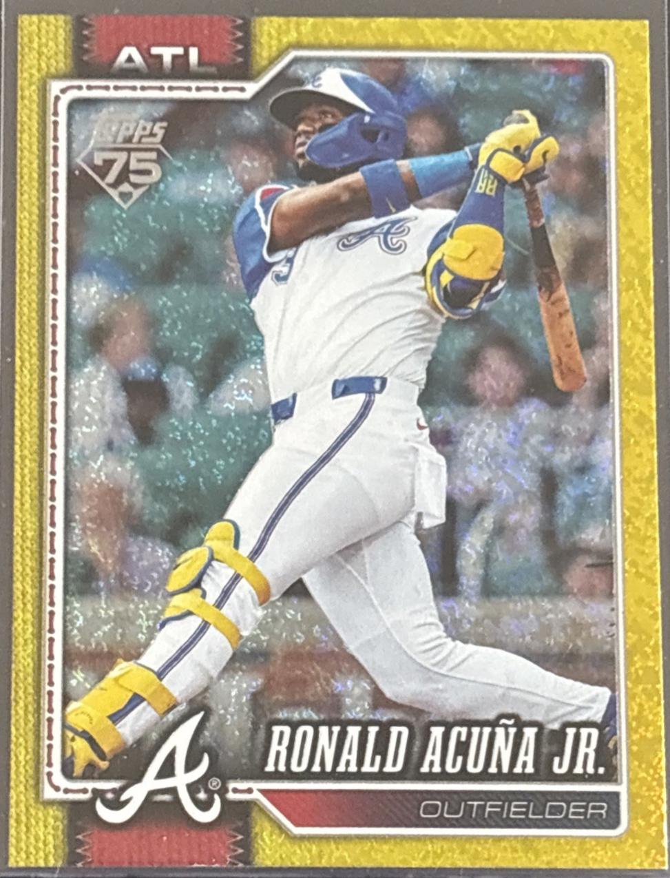 Ronald Acuna Jr. [Gold Rainbow] #50